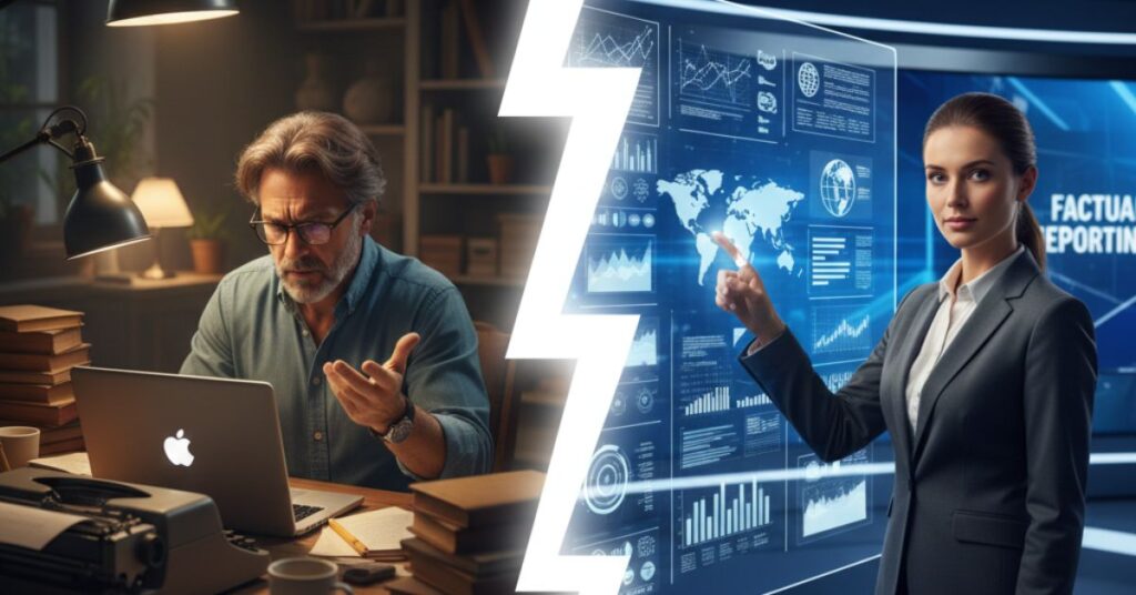 Difference Between Opinion Columns and News Analysis